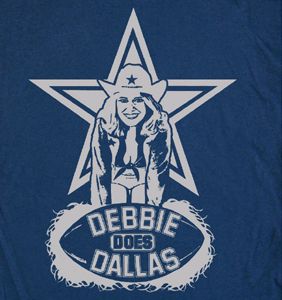 Cowboys Debbie Does Dallas T Shirt Vintage Retro Shirt