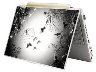 Bundle Monster Mini Netbook Laptop Notebook Skin Decal   Butterfly