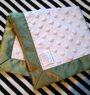 Swaddle Designs green boy girl baby lovie security blanket NWOT plush