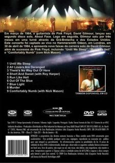 RARE DAVID GILMOUR DVD  Live London 1984 ALLREGION Hammersmith Odeon