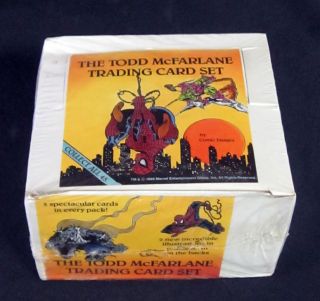 1989 Comic Images Todd McFarlane Trading Card Box