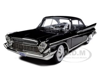  scale diecast model car of 1961 desoto adventurer black die cast model