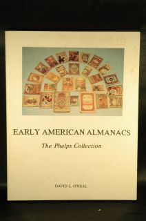 Early American Almanacs The Phelps Collection 1679 1900 Catalogue