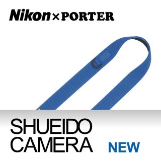  New Nikon x Porter Diagonal Strap Canvas Blue