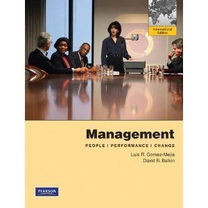 Management 1st by Luis R Gomez Mejia David B Balkin International