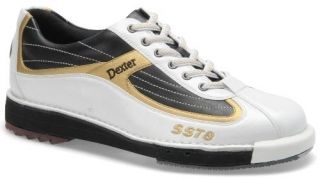 Dexter SST 8 White Black Gold Mens Bowling Shoes