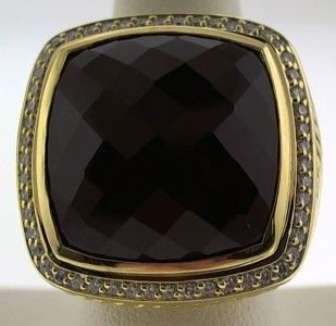 David Yurman the Albion Collection 20mm Black Onyx Albion Ring