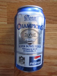  Bowl XXXIX New England Patriots Pepsi Can Deion Branch MVP