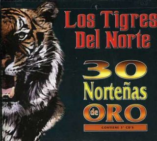 Los Tigres Del Norte 30 Nortenas Del Oro CD New