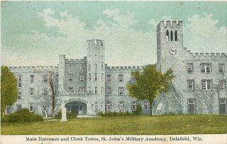 Wi Delafield St Johns Military Academy Entrance T54165