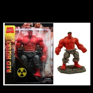 Diamond Select Toys Marvel Select Incredible (RED)Rare Hulk Action