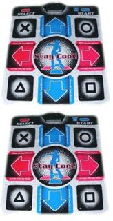 new dance revolution mats pads ddr for sony ps2 nib