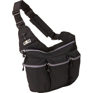 click an image to enlarge diaper dude black diaper bag with grey