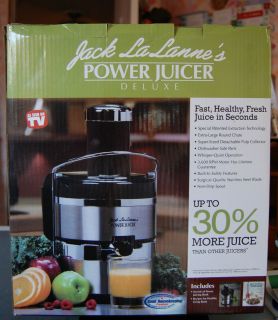Jack LaLannes Electric Power Juicer Deluxe (Stainless Steel)