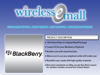 Dicota Blackberry Playbook Tab Book w Mulitple Uses