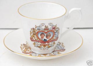 Ich Dien Royal Kendal Staffordshire England Cup Saucer