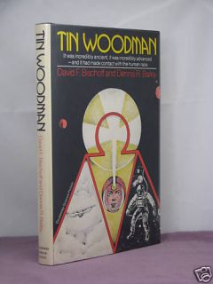 1st, signed, Tin Woodman by David Bischoff and Dennis Bailey