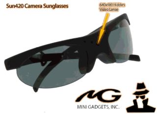 Mini Gadgets SUN420 Digital Camera Sunglasses