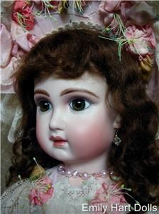 Intrepide BEBE Antique Reproduction Porcelain Doll Head Only by