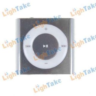  Fashionable Mini Clip  Digital Player TF Card Reader Silver