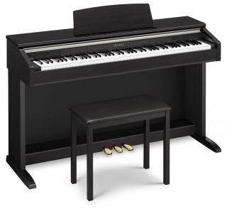 Casio Celviano AP220 BK Black 88 Key Home Digital Piano w/Bench