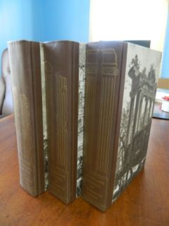  Set 3 Books Decline and Fall of The Roman Empire in Great Shape