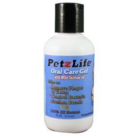 Petzlife Oral Dental Cleaning Dog Cat w Salmon Oil Gel