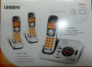 Uniden DECT1580 3 DECT 6 0 Single Line Cordless Phone DCX 150 New