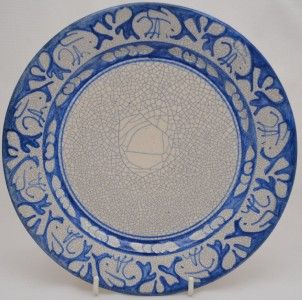 dedham pottery rabbit plate 8 3 8