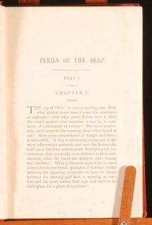 1885 Perils of The Deep Edward N Hoare 1st Edition