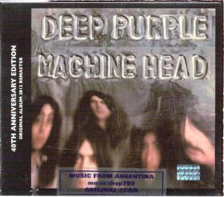 deep purple machine head 40th anniversary edition original album 2012
