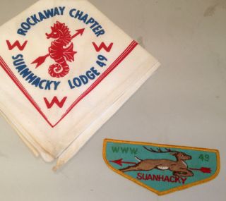 Vintage Boy Scout OA Neckerchief Patch Suanhacky Lodge 49 www Order