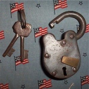 Antique Style Repro Lock and Keys