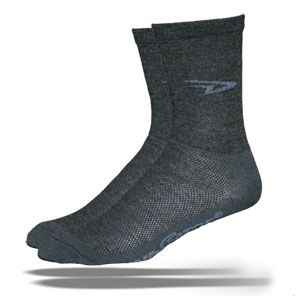 DeFeet Merino Wool Wooleator Hi Top Socks Charcoal All Sizes