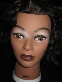 Dionne Cosmetology Mannequin Head 100 Human Hair by Burmax