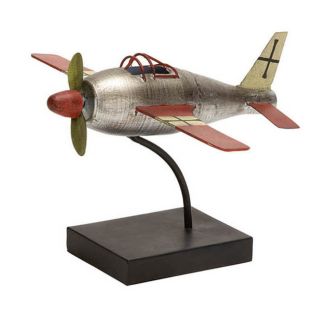 Antique Metal Desktop Airplane Model Toy Replica $90