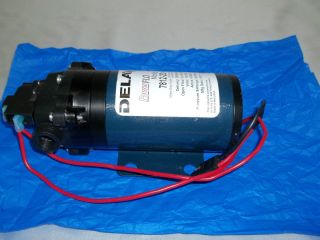 Delavan 12 VDC PowerFlo Diaphragm Pump Model 7812 201 BB 2 GPM 7 5 LPM