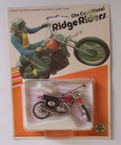 Honda XR 75 Dirt Bike Ridge Riders Zee Toys VHTF Vtg 70s Motorcycle