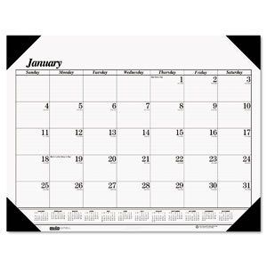 2013 12 Month Desk Pad Calendar House of Doolittle 