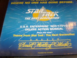 Star Trek USS Enterprise NCC 1701 D Deluxe Action Musical