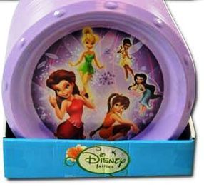  Disney Tinkerbell 8 5" Plastic Plate