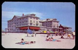 MD, Ocean City, Maryland, Commander Hotel, Beach Scene, Dexter Press