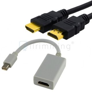 Mini DisplayPort to HDMI Convertor Adapter HDMI Cable