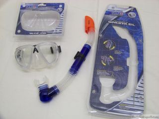 Scuba Dive Gear Tempered Mask Goggles Snorkel Set $129