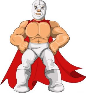 El Santo Professional Collectible Wrestling Mask Lycra Lucha Libre
