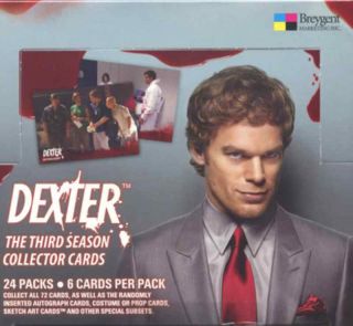Dexter Season 3 Factory SEALED Trading Card Box