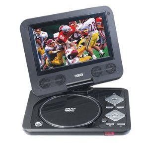 New Naxa 7 LCD Portable DVD SD USB Avi DIVX Player