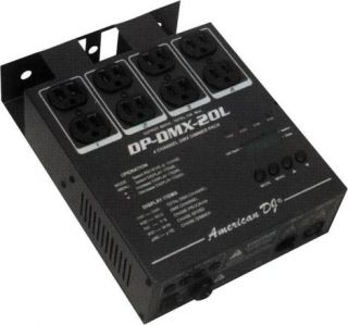  DP DMX20L 4 CHANNEL UNIVERSAL DMX DIMMER PACK LIGHT CONTROL 600 WATT