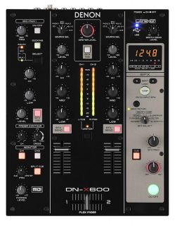 DENON DJ DN X600 2 CH DIGITAL MIXER WITH MIDI INTERFACE & SOUND CARD