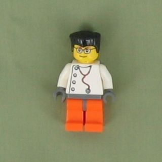 New Lego City Coast Guard Doctor Stethoscope Minifig